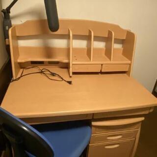 （交渉中）木製学習机、バラしてお渡しします、お引き取りのみ対応させて頂きますの画像