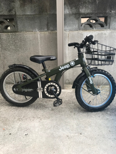 自転車（Jeep 深緑色）
