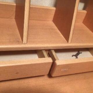 （交渉中）木製学習机、バラしてお渡しします、お引き取りのみ対応させて頂きますの画像