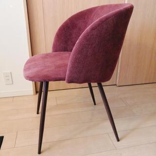 ソストレーネグレーネ*コーデュロイチェア*2脚の画像