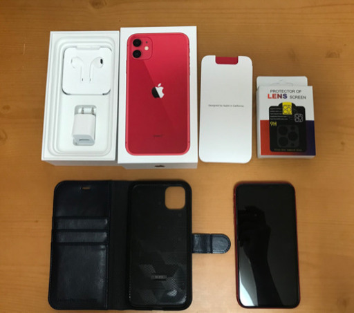 iPhone 11 (PRODUCT)RED 128 GB SIMフリー