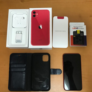 iPhone 11 (PRODUCT)RED 128 GB SIMフリー