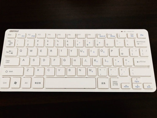 バッファロー　ワイヤレスキーボード　buffalo BSKBB22