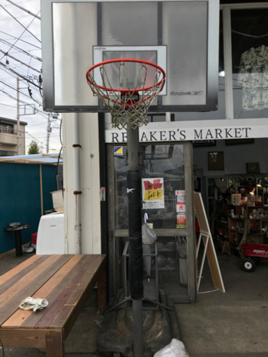 取引中　バスケットゴール　使用感、サビ、あり