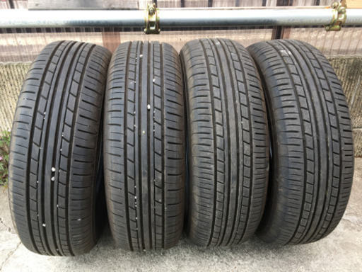 ヨコハマ タイヤ 185  65 14 夏 タイヤ 中古 バリ溝 プリウス カルディナ 等に