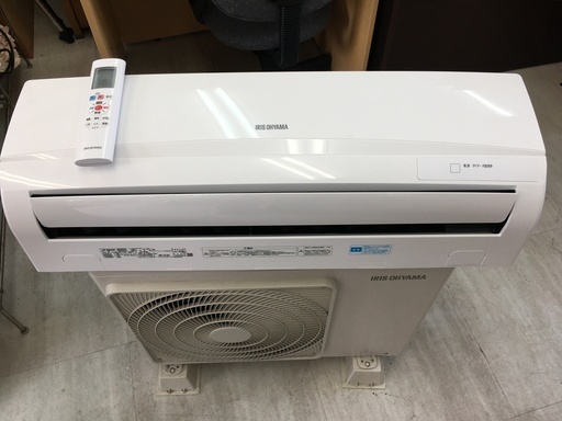【標準工事代込】アイリスオーヤマ　IRR-2218C-W　ルームエアコン 2018年製！！！