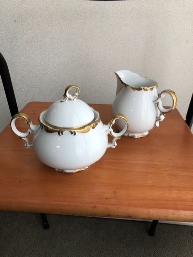1960年代MIKASA クリーマー＆シュガーボウル