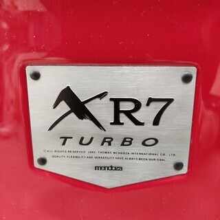 メンドーザ キャリーカート 2輪 mendoza XR7 TURBO レッド 赤色 m23-11-23921 キャリーバッグ 旅行用の画像