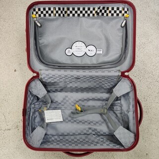 メンドーザ キャリーカート 2輪 mendoza XR7 TURBO レッド 赤色 m23-11-23921 キャリーバッグ 旅行用の画像