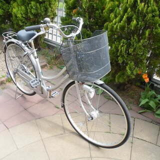 ☆限定特価12800円☆ブリヂストン アルベルト シルバー☆ 中古自転車