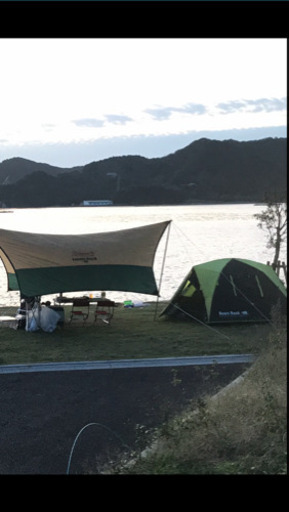 ★ワンタッチ！Bears Rock セマルハコガメテント(グランドシート付き)