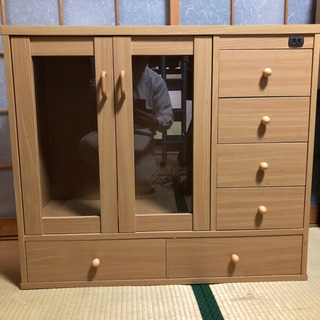 食器棚　木製