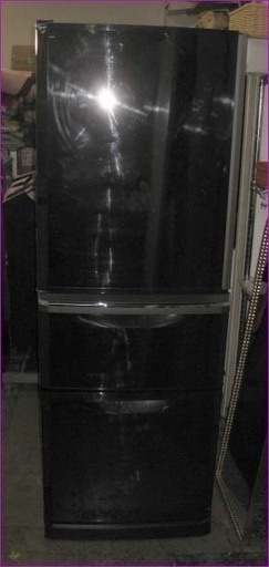 【￥27,000－】札幌発◆MITSUBUSHI 三菱 冷凍庫 MR-C34YL-Ｂ 335Ｌ 2014年製 動作良好！