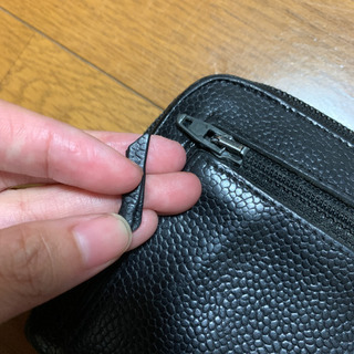 CHANEL キャビアスキン 長財布 ブラック✨の画像