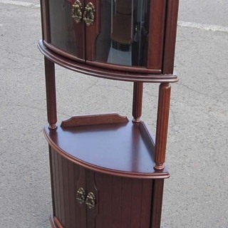 綾野製作所 コーナーラック 幅51cm 収納棚 ダークブラン アヤノ AYANO