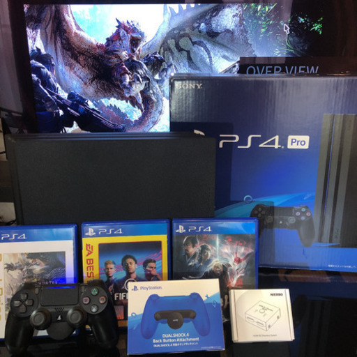 PS4 pro 本体 プレステ4 pro ＋ その他セット