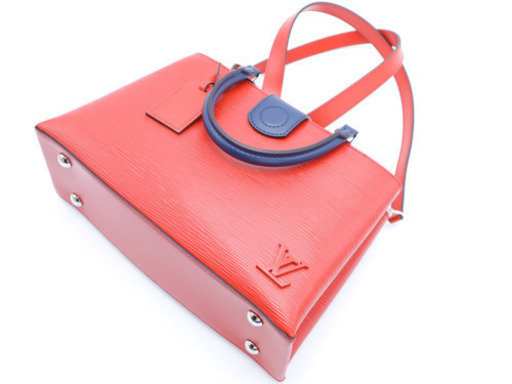 《LOUIS VUITTON/エピ クラベールPM コクリコ アンディゴ》極美品