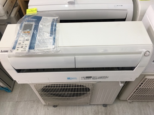 【標準工事代込】三菱2.2K　6～8畳　ムーブアイ　2018年製！！！お掃除ロボ付き！！