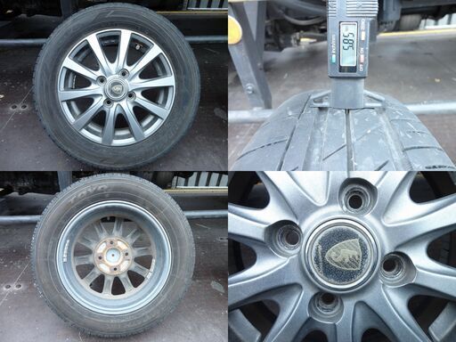軽自動車用 アルミ夏タイヤ 4本 13インチ TOYO TRANPATH 155/65R13