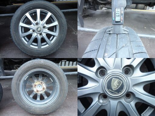 軽自動車用 アルミ夏タイヤ 4本 13インチ TOYO TRANPATH 155/65R13