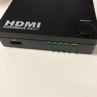 HDMIセレクター 4ポート 黒