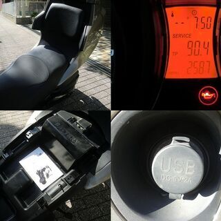 ★《訳あり》アディバAD200tre！開閉式ルーフ3輪スクーター2587km★東京/大田区【下取OK】の画像