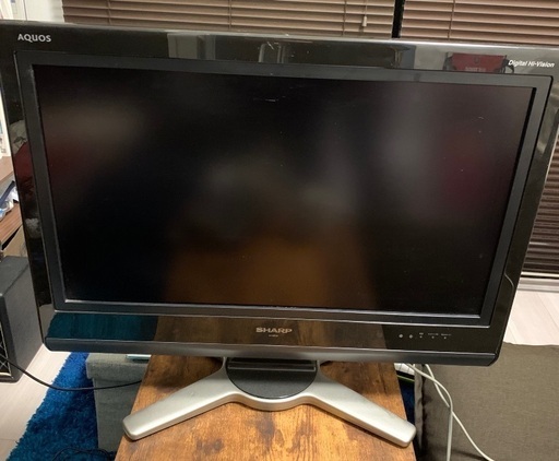 SHARPテレビ26型（リモコンなし）