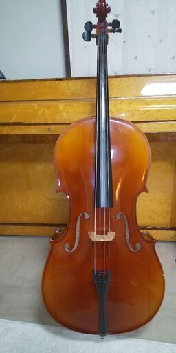 チェロ、弓、ハードケース セット+バッハ無伴奏チェロのための６つの組曲