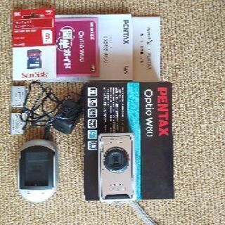 防水 ペンタックスオプティオW60シルバー