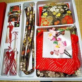 七五三 七歳着物フルセットの画像