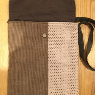 ハンドメイド　コットン　ポシェット　の画像