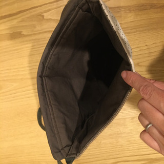 ハンドメイド　コットン　ポシェット　の画像