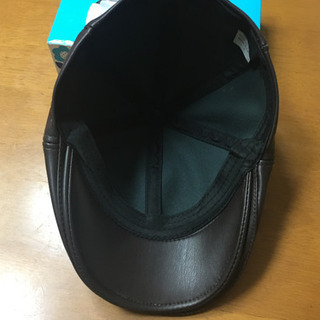 【成立❣️】ハンチング（合皮）の画像