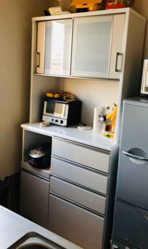 ニトリ　カップボード　キッチン収納　定価9万円