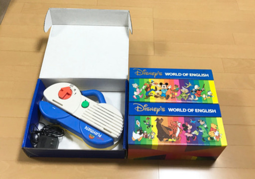 トークアロングセット　ディズニー英語教材　ワールドファミリー