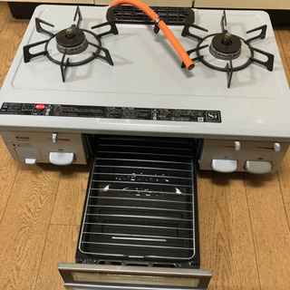 rinnai リンナイ　2口コンロ（LPガス用）KSR600GL 無料で差し上げますの画像