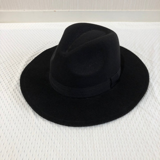 ハニーズ 中折れハット 黒の画像