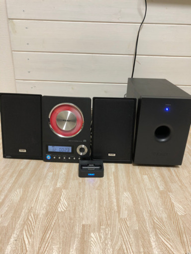 【お値下げ】TEAC iPod対応マイクロハイファイシステム　CD-X10i