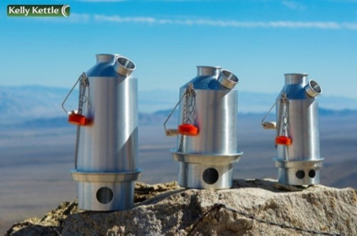Kelly kettle ガス燃料を使わないエコなアウトドアグッズ