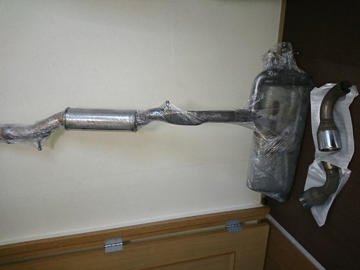 ゴルフ４　R32　純正マフラー