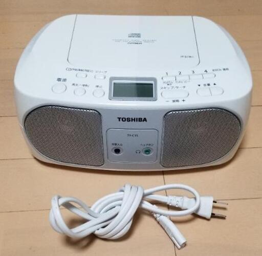 TOSHIBA CD.AM.FM ラジカセ　型式TY-C15