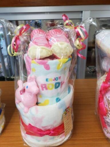 Rodyおむつケーキ（女の子用）