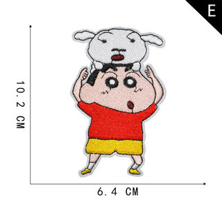  クレヨンしんちゃん　アイロンワッペンアクション仮面　アイロンワッペンです(^^)  の画像