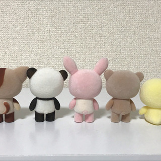 最終値下げ★アニマルマスコット5個セットの画像