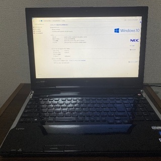NEC ノートパソコンの画像