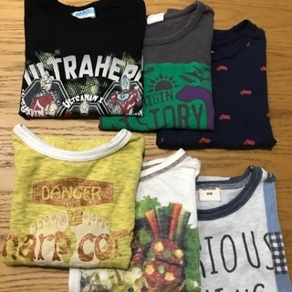 110cm男の子半袖Tシャツまとめ売り&オマケ