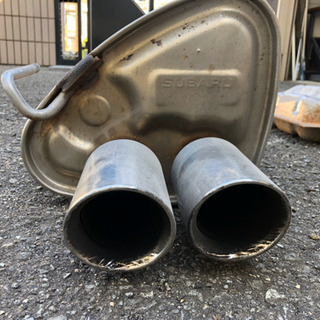 スバルWRX-STI・VAB純正マフラーの画像