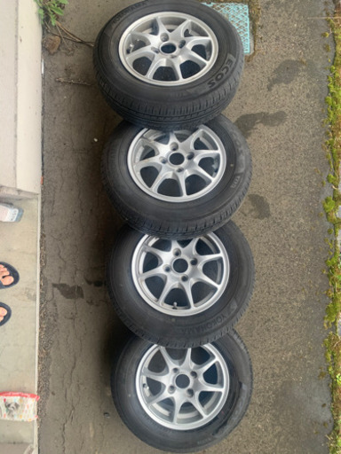 155/80R13タイヤホイールセット