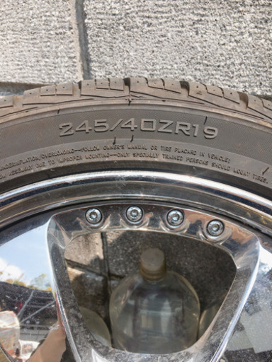 WORK 19インチ　4本セット　値下げ交渉可能