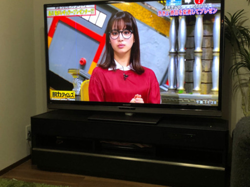 SHARP 60インチ　AQUOS液晶テレビ、オーディオ　セット